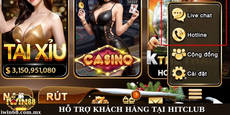 Kho trò chơi game bài tại cổng game Hitclub